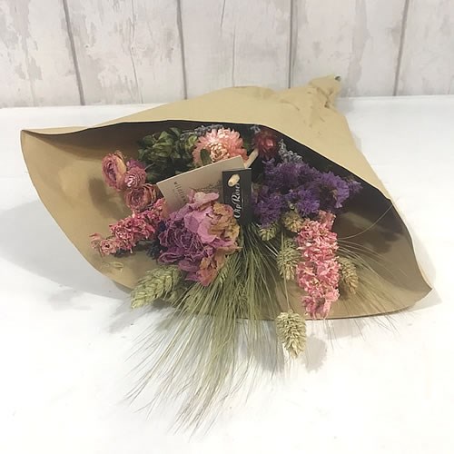 Vip Dried Flower Bouquet Pink Dried Preserved Flowers Wholesale Uk