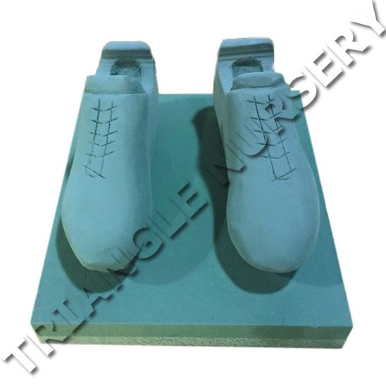 Floral Foam Football Boots 3D Shape 