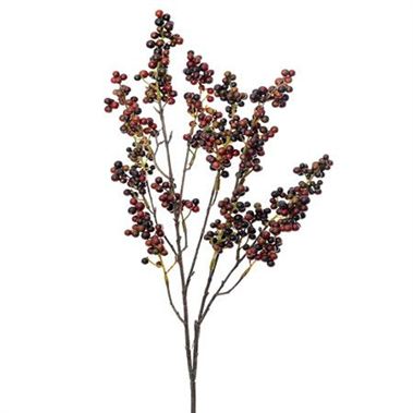 Artificial Berry Spray Red | Wholesale Silk Flowers & Florist Supplies UK