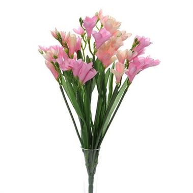 Artificial Freesia Stem Purple | Wholesale Silk Flowers & Florist ...